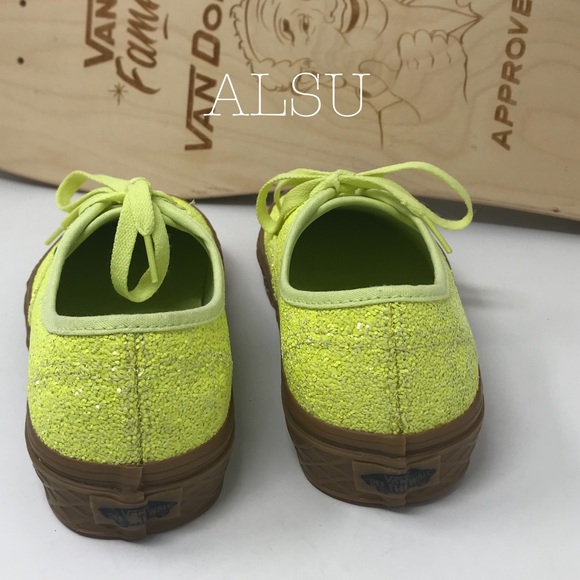 VANS Authentic Ice Cream Glitter Yellow W AUTHENT - Picture 5 of 7